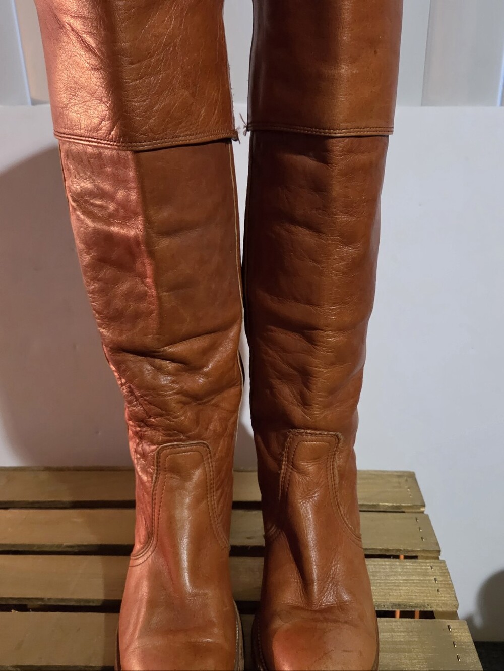 Vintage Campus Frye Boots Size 9 Used